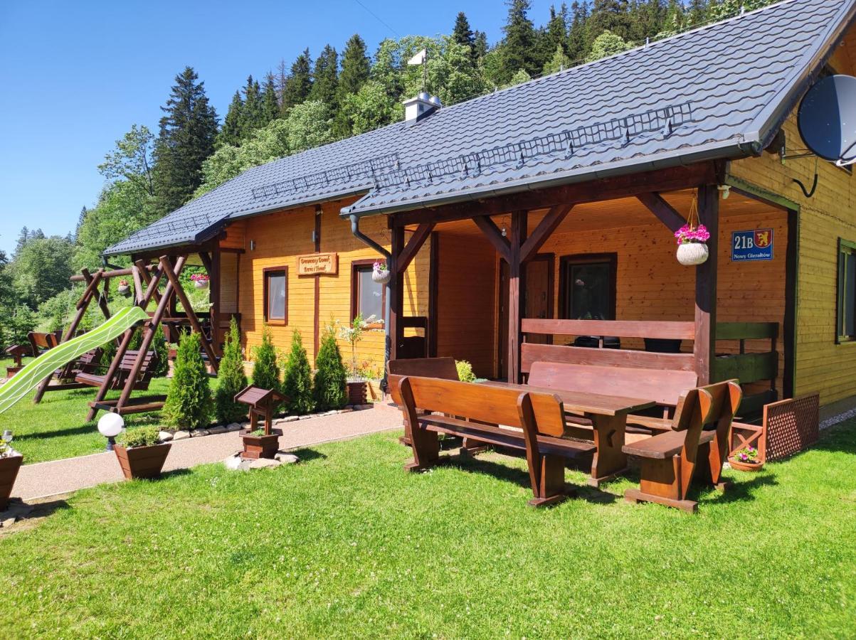 Drewniany Domek Daria i Tomek 2 domki na 8 osób Stronie Slaskie Exterior foto